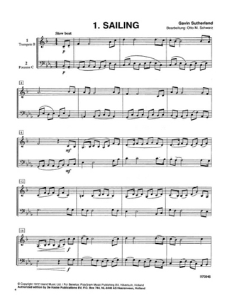 Pop & Go - Otto M. Schwarz - Partition - Ensemble de cuivres